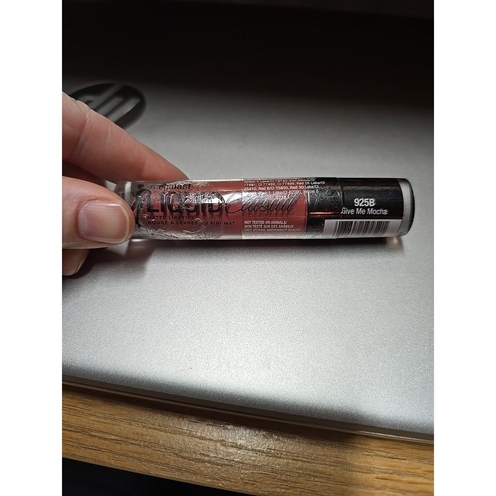 wet n wild Megalast Liquid Catsuit Lipstick 925B Give Me Mocha New Sealed